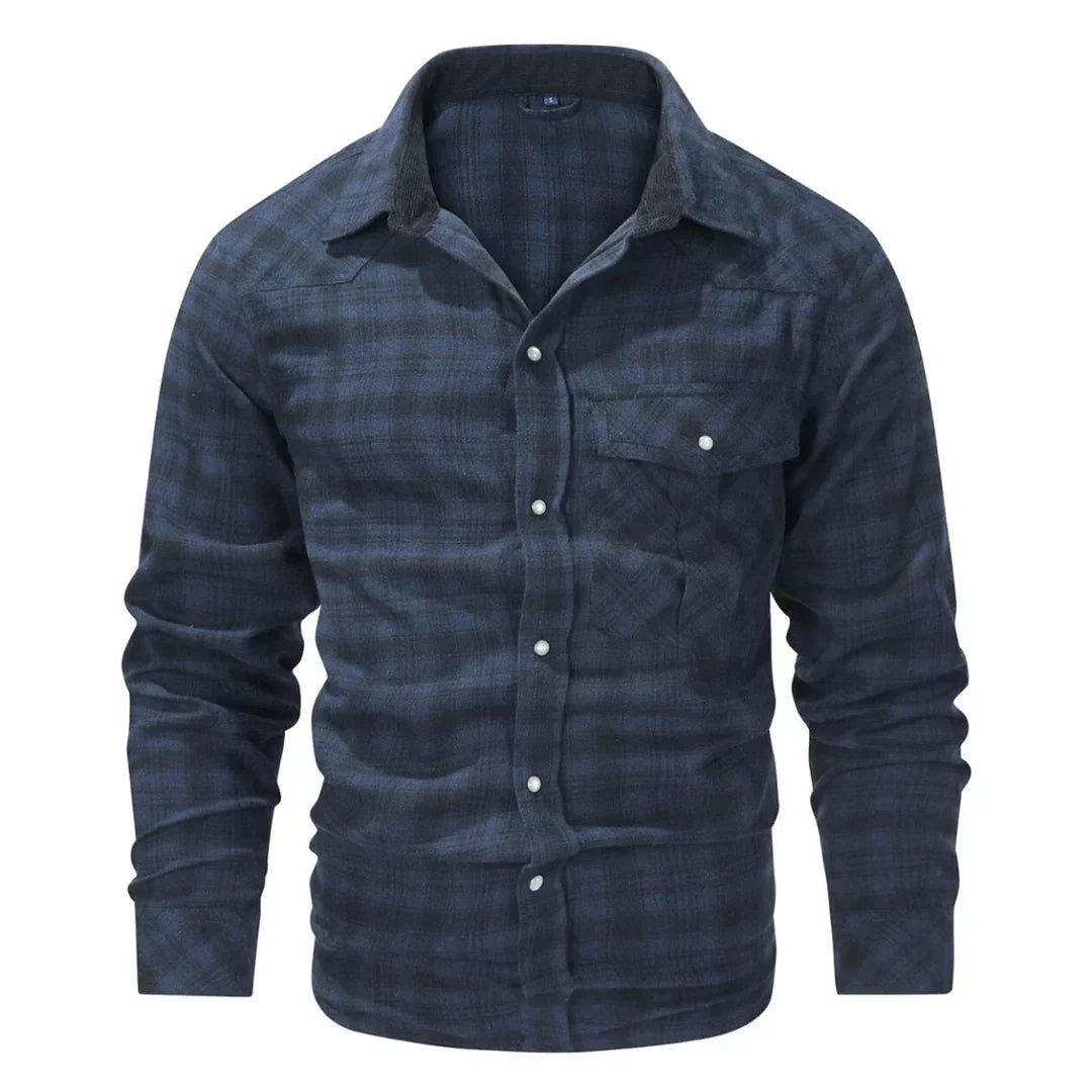 Finlay® | Long Sleeve Checked Shirt For Men