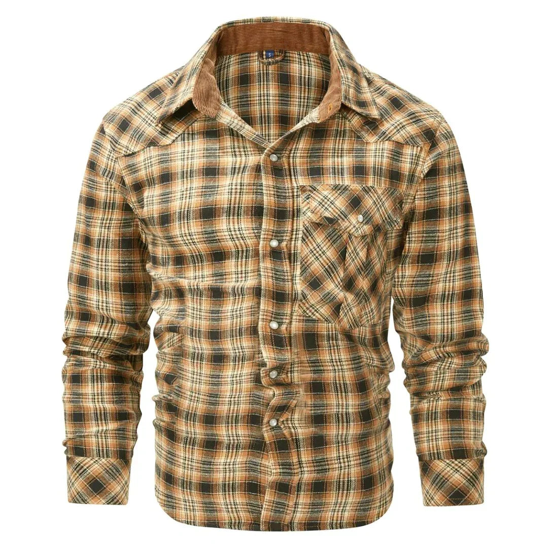 Finlay® | Long Sleeve Checked Shirt For Men