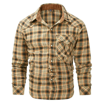 Finlay® | Long Sleeve Checked Shirt For Men