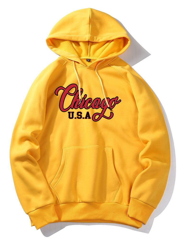 Justus | Chicago Print Hoodie