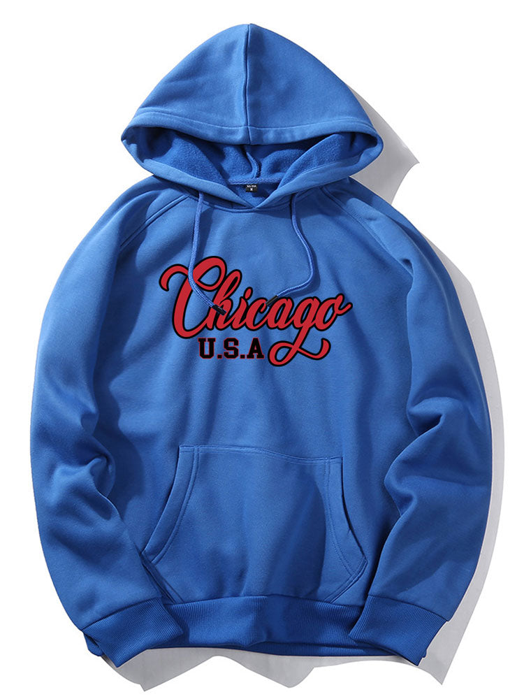 Justus | Chicago Print Hoodie