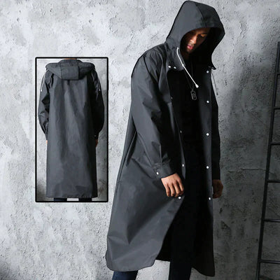 George® | Men's Black Rain Coat