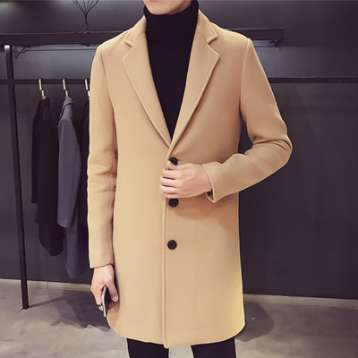 Odel | Men's Wool Coat Elegant Business Jacket - Office and Leisure