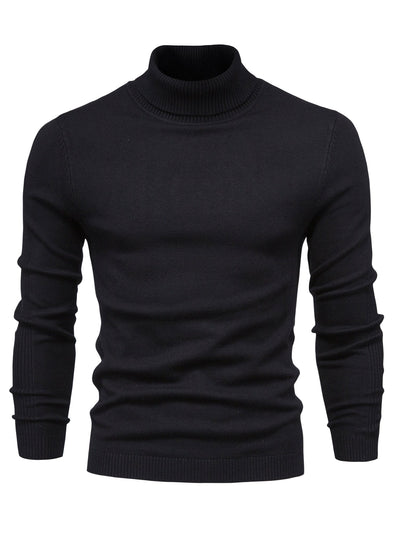 Suso | Elegant men's turtleneck sweater made of merino wool