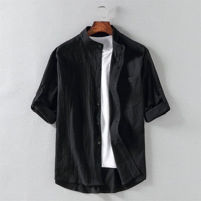 David® | Noir casual shirt