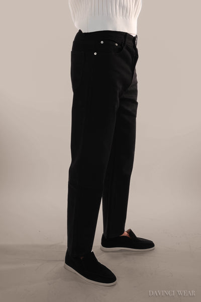 Tadgh® | Jeans Trousers Black