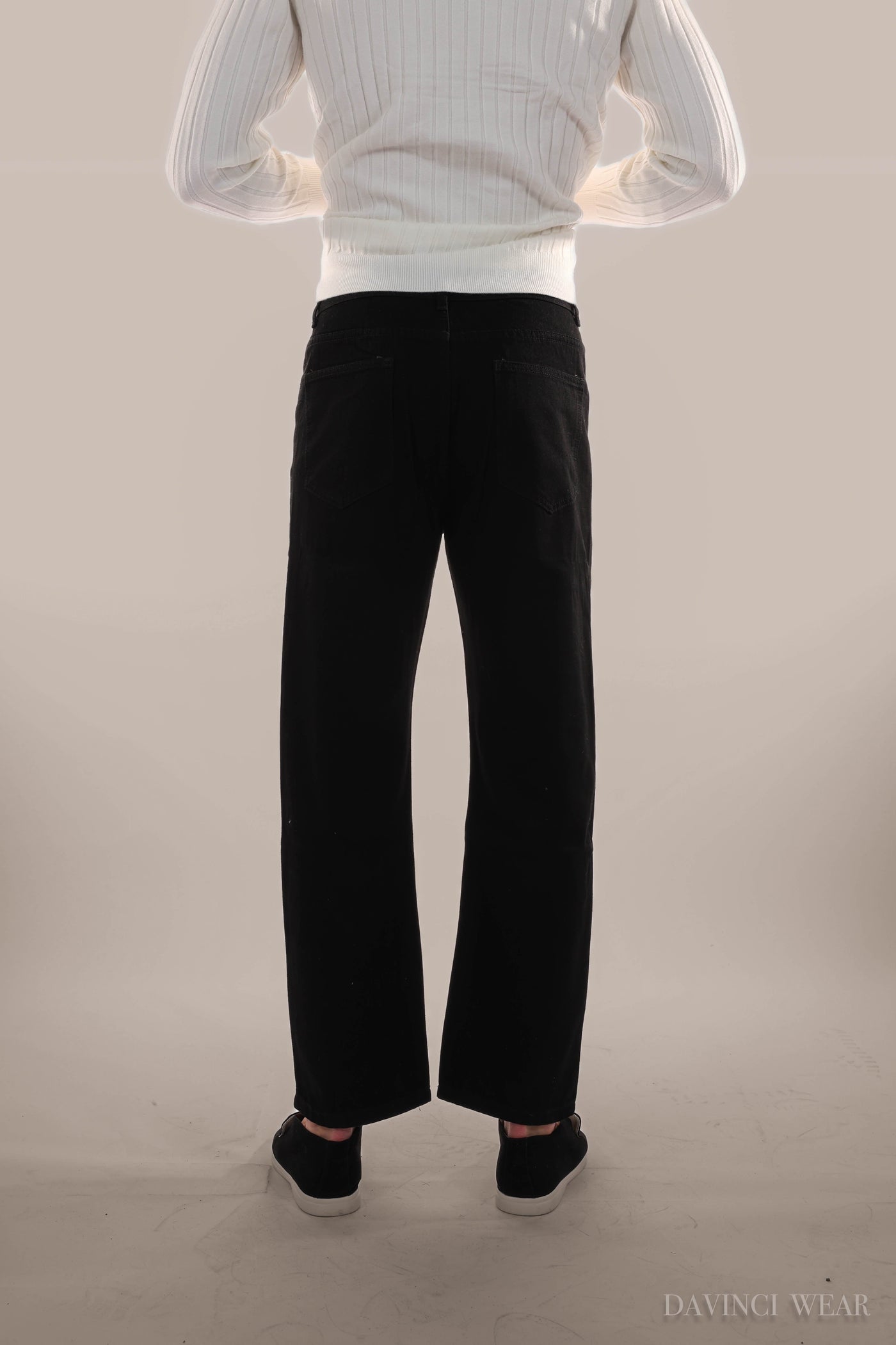 Tadgh® | Jeans Trousers Black