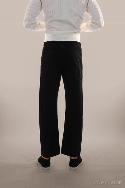 Tadgh® | Jeans Trousers Black