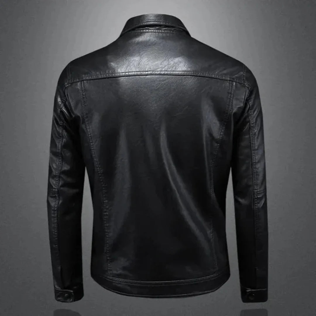 Mariano | Carl Classic Faux Leather Moto Jacket