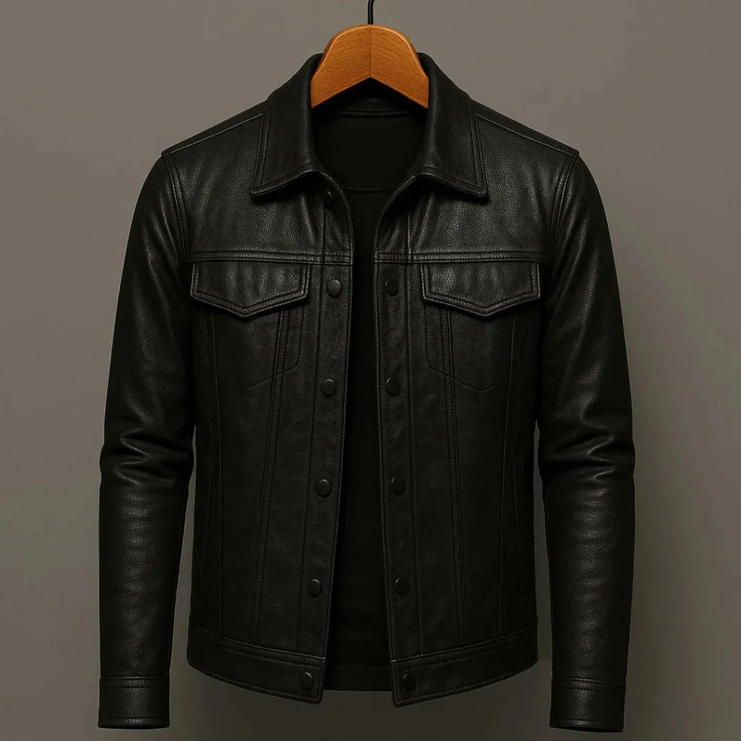 Mariano | Carl Classic Faux Leather Moto Jacket