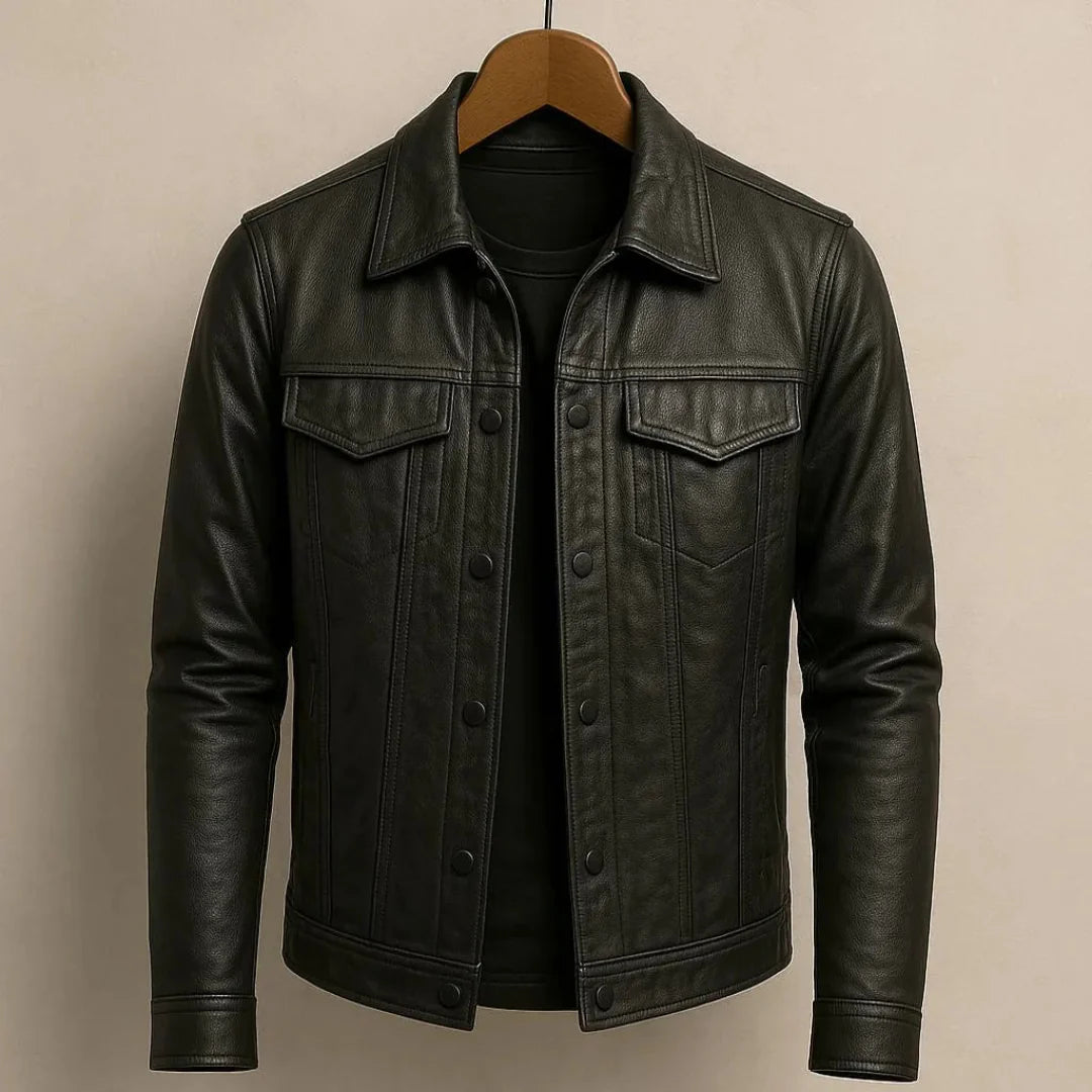 Mariano | Carl Classic Faux Leather Moto Jacket