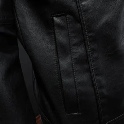 Mariano | Carl Classic Faux Leather Moto Jacket