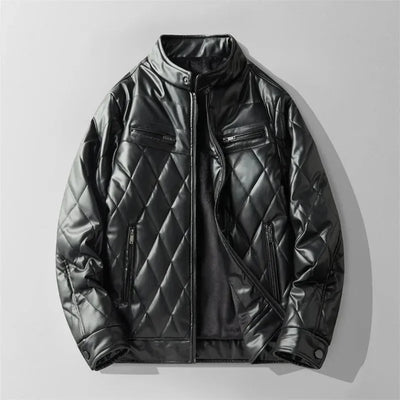 Quintín | Carl Quilted Leather Jacket