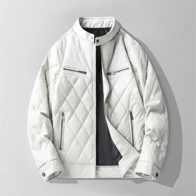 Quintín | Carl Quilted Leather Jacket