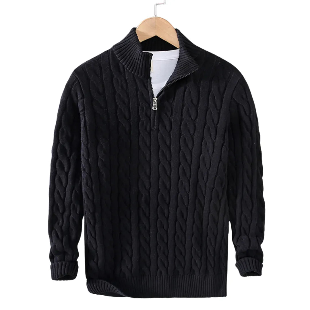 Bartolomé | Knit Half Zip Sweater
