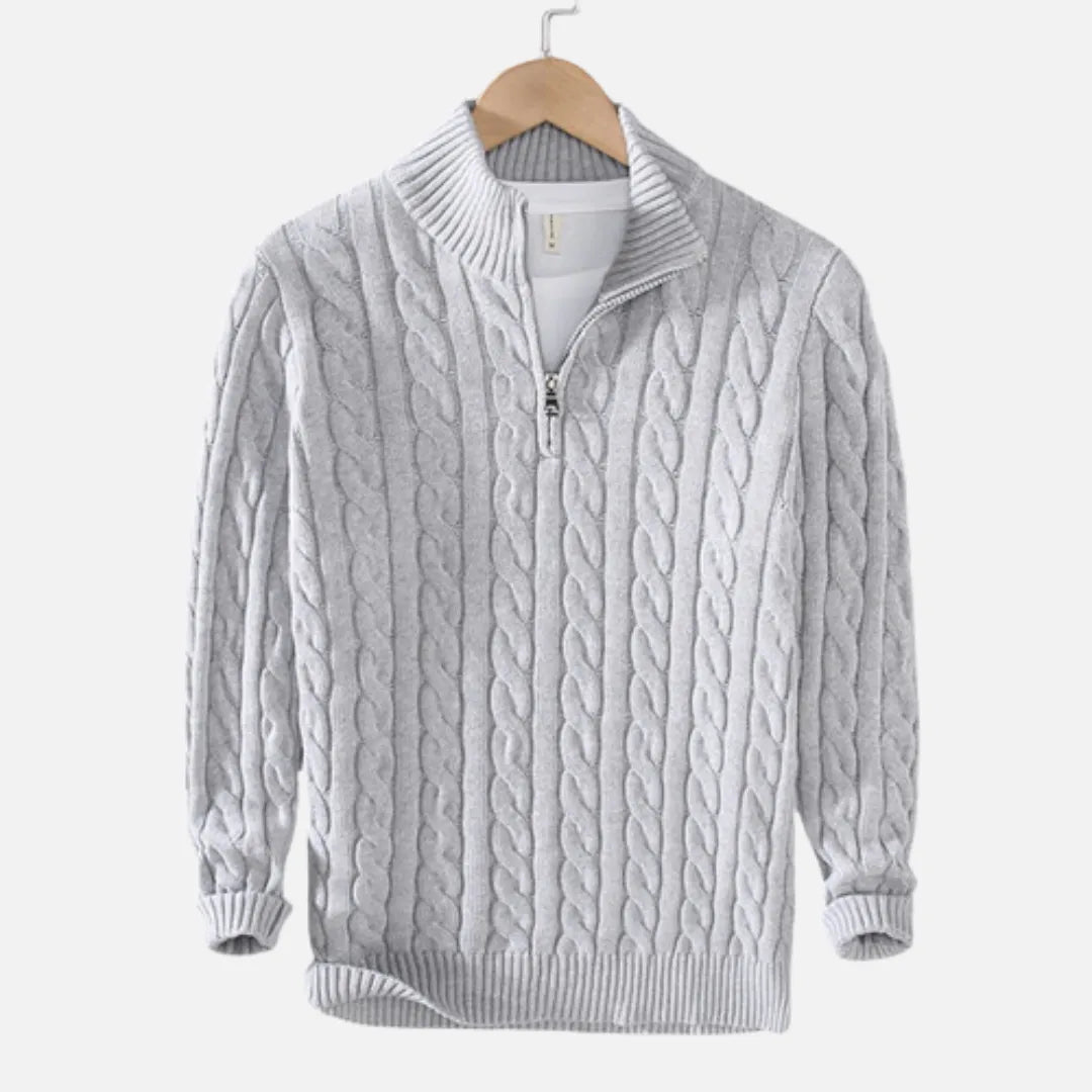 Bartolomé | Knit Half Zip Sweater