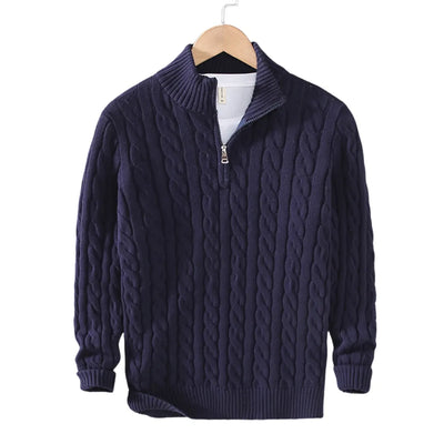 Bartolomé | Knit Half Zip Sweater