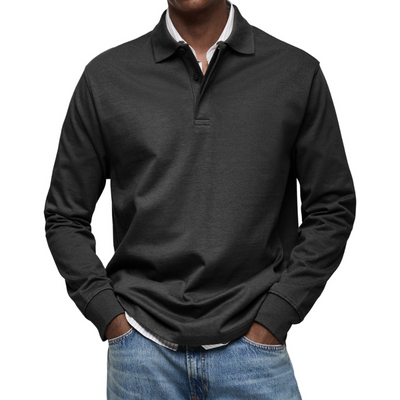 Maximilian® | Casual Long Sleeve Polo