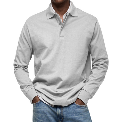 Maximilian® | Casual Long Sleeve Polo