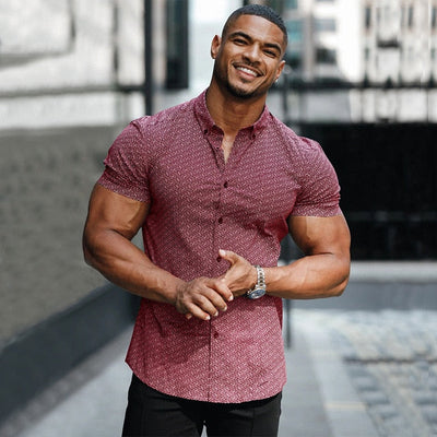 Lawrence® | Elegant Short Sleeve Shirt