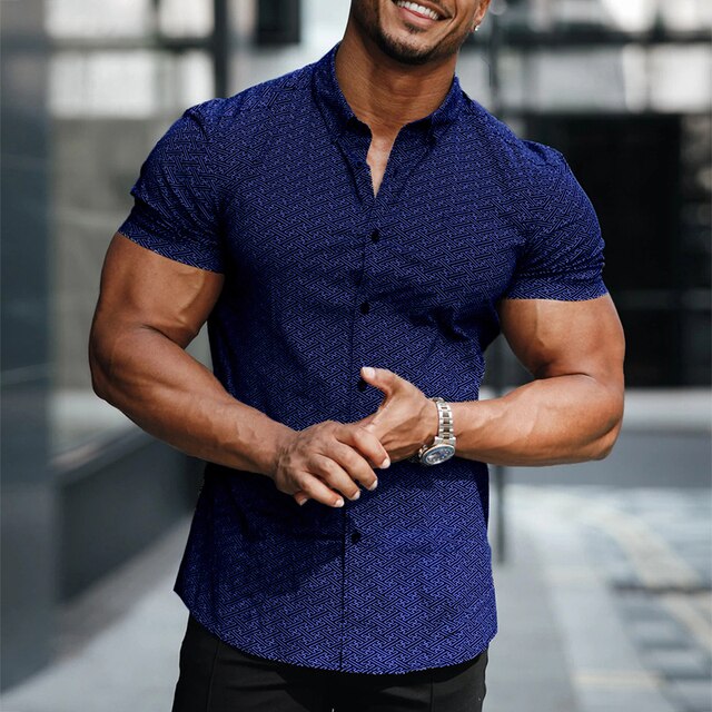 Lawrence® | Elegant Short Sleeve Shirt