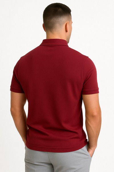 Lucas | MODERN POLO SHIRT WITH MID-ZIP
