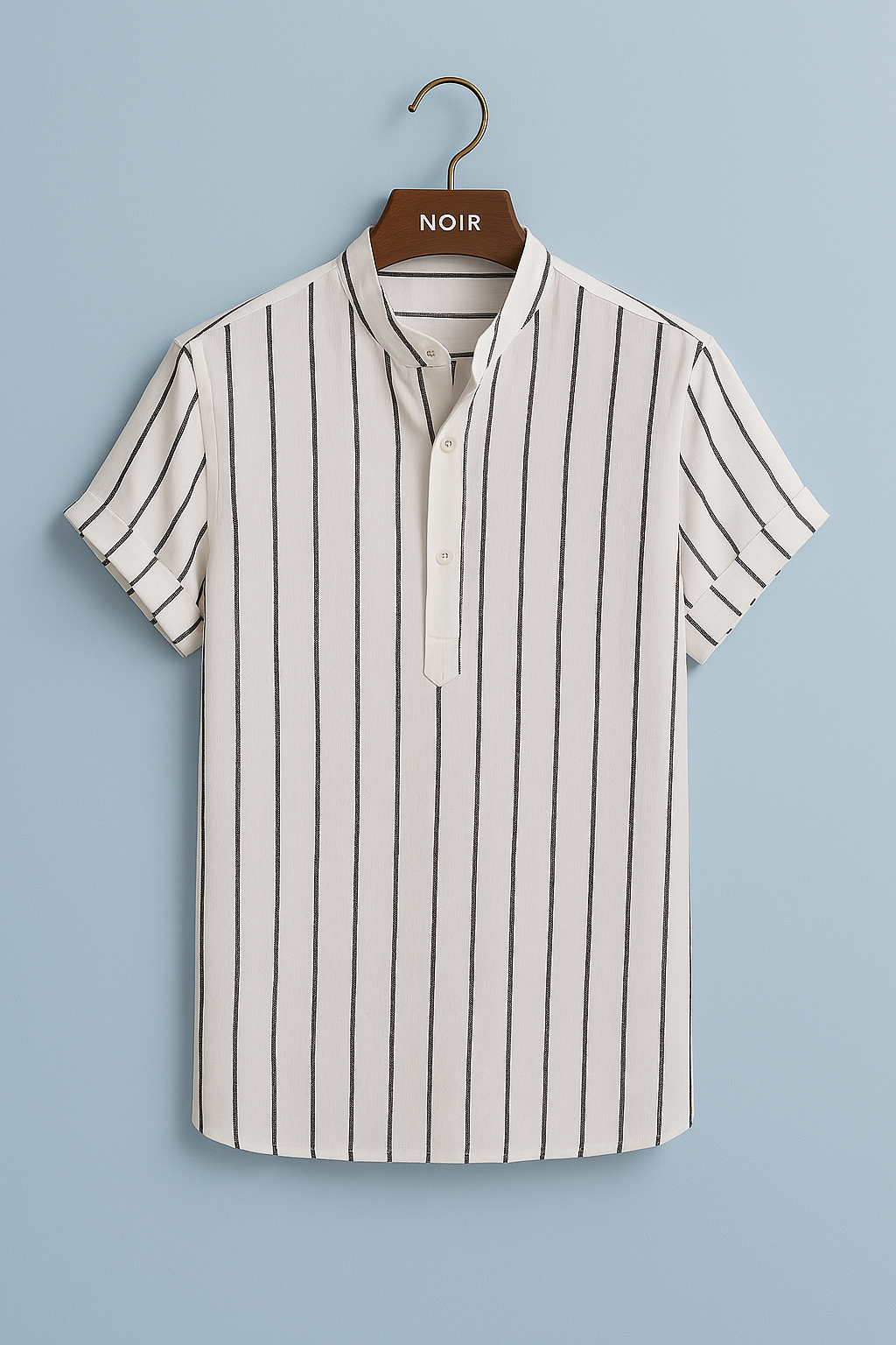 Andrés® | Black Stripe Polo