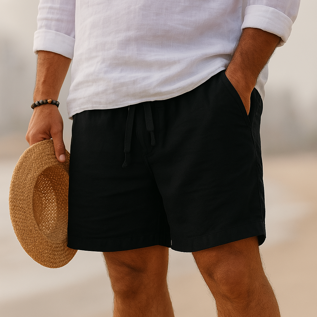 Mohamed | Elegant Linen Shorts
