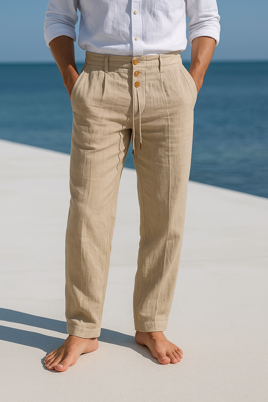 Lonnie | LIGHTWEIGHT LINEN SUMMER PANTS
