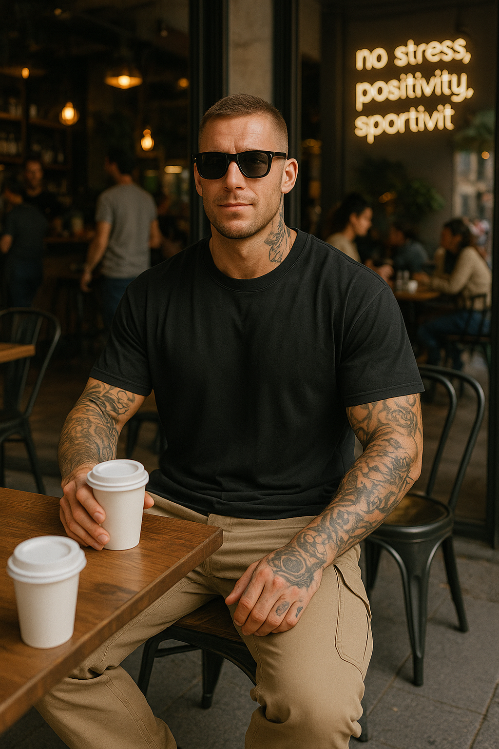 Martín® | Casual Cotton Oversized Tee Set