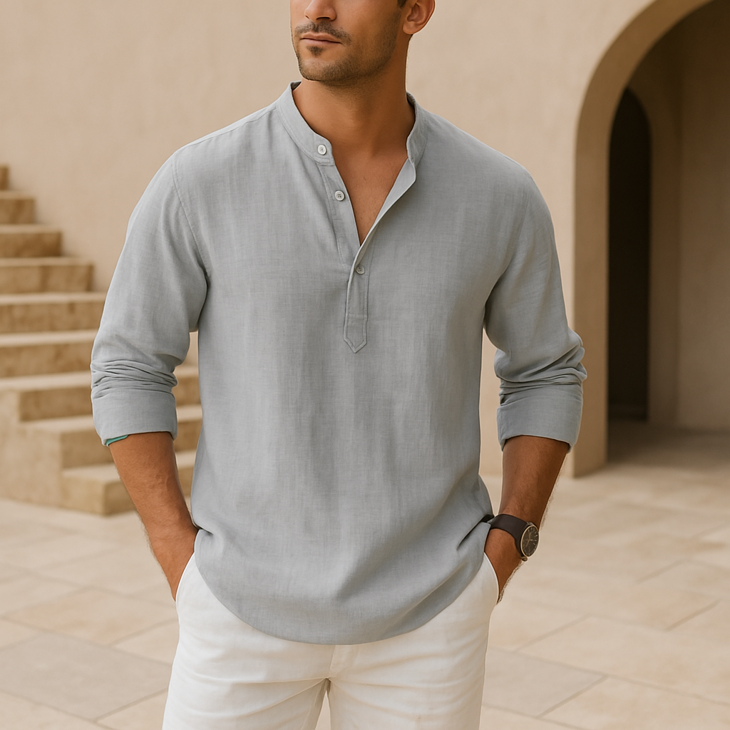 Piers | Breathable linen shirt