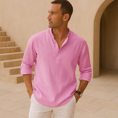 Piers | Breathable linen shirt