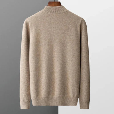 Beltrán | Zip Cashmere Sweater