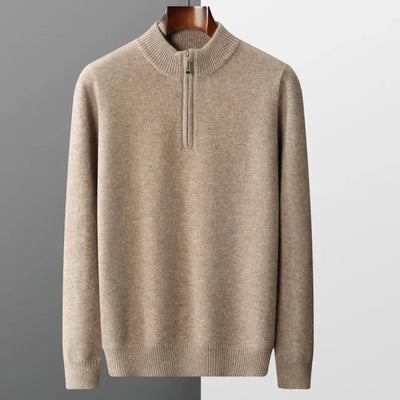 Beltrán | Zip Cashmere Sweater