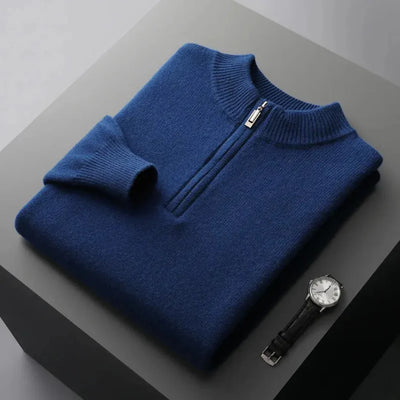 Beltrán | Zip Cashmere Sweater