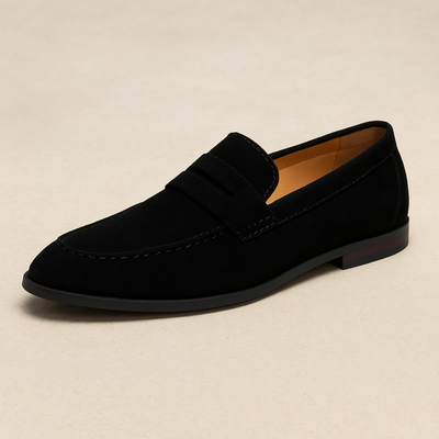 Gerardo | Old Money Suede Penny Loafers