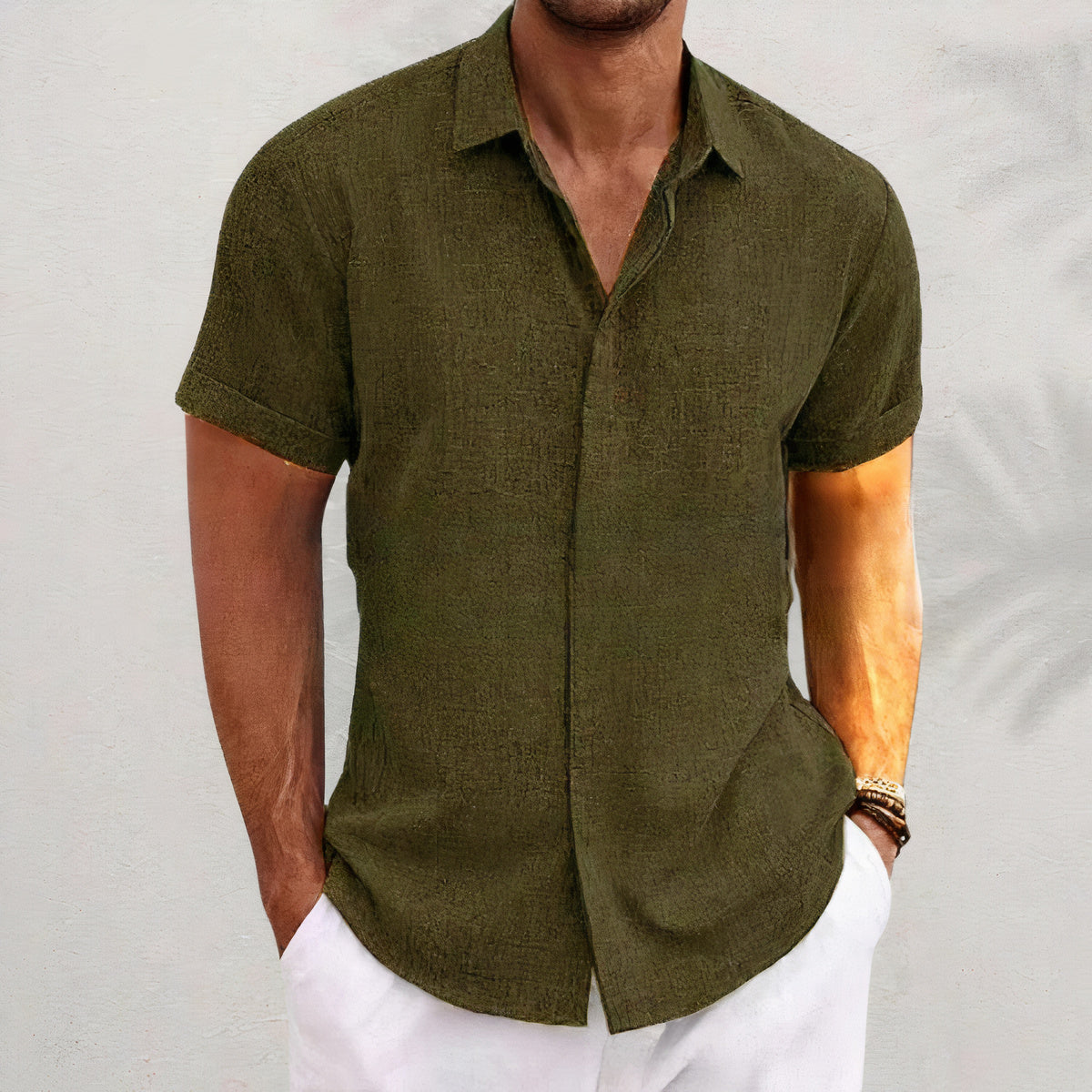 Gilbert® | Retro Linen Shirt