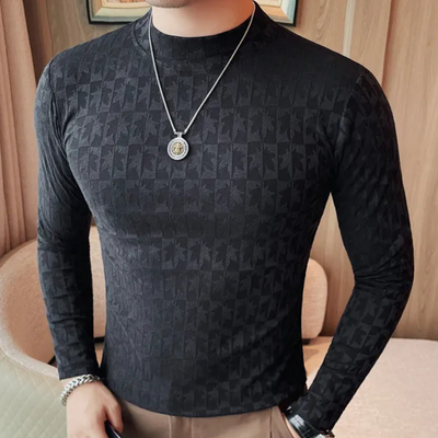 Ryan® | Men's Modern Stand-Up Collar T-Shirt