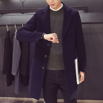 Odel | Men's Wool Coat Elegant Business Jacket - Office and Leisure