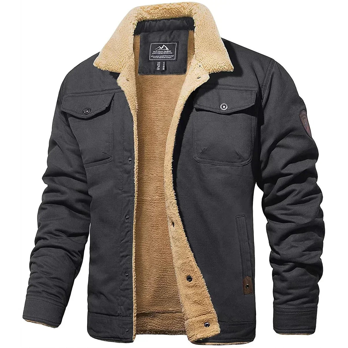 Nils | Oversized bomber jacket