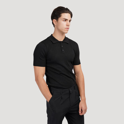 Beebe® | Knitted Polo Shirt