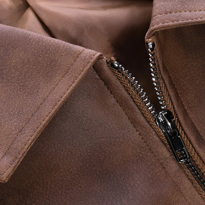 Sidney | Leather jacket with zip
