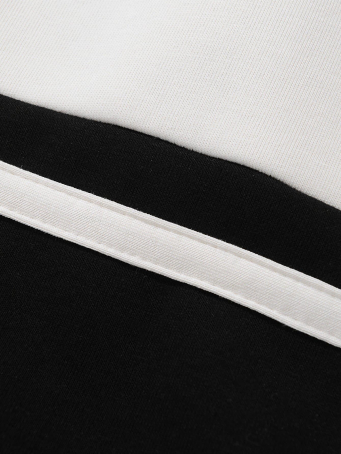 Lancelot® | Relax Fit Color Block Patchwork Polo Sweatshirt