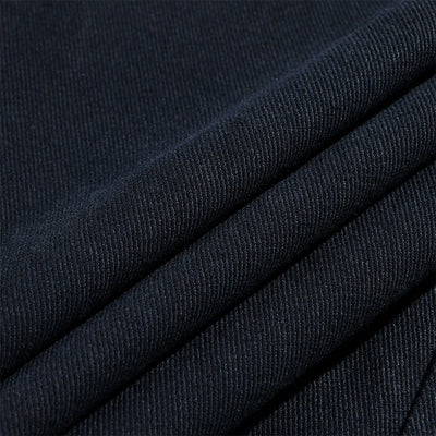 Men's Vintage Casual Solid Stand Collar Button Jacket