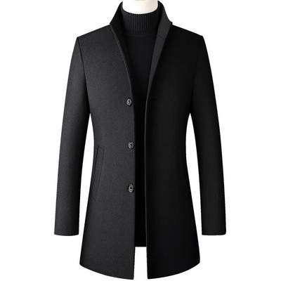Oleg | Men's two-tone winter coat - elegant comfort for cold days