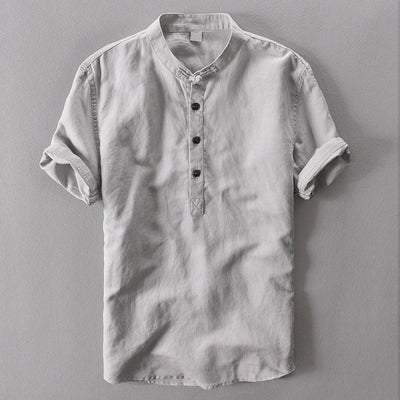 Janus | Luca Henley Linen Shirt