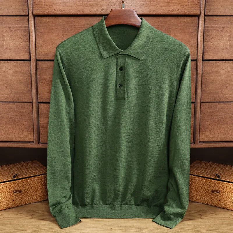 Jonah® | Casual Long-Sleeved Polo Shirt