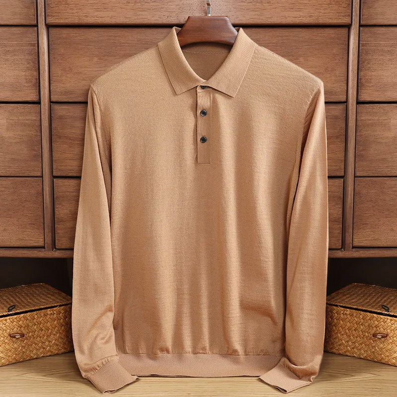 Jonah® | Casual Long-Sleeved Polo Shirt