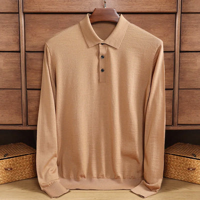 Jonah® | Casual Long-Sleeved Polo Shirt