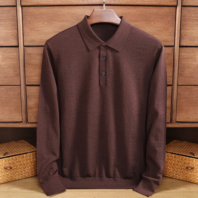Jonah® | Casual Long-Sleeved Polo Shirt